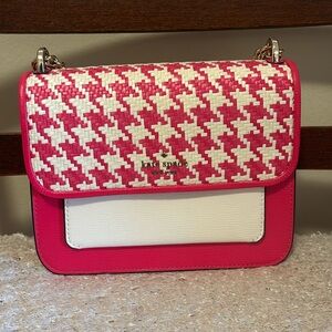 NWT Kate Spade flap channel crossbody bag